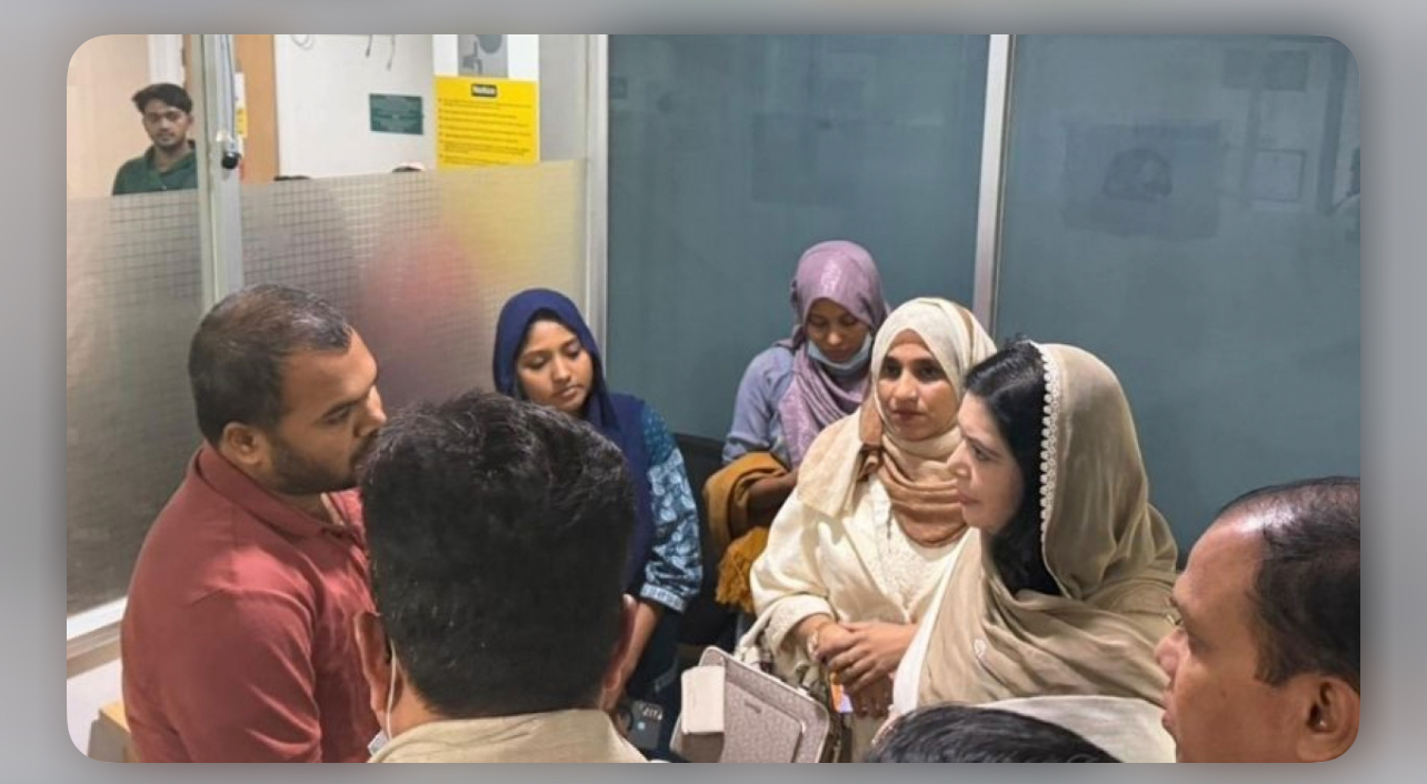 এভারকেয়ারে হাদির পরিবারের সদস্যদের সঙ্গে সাক্ষাৎ জোবায়দা রহমানের 13018_IMG_6905.jpeg