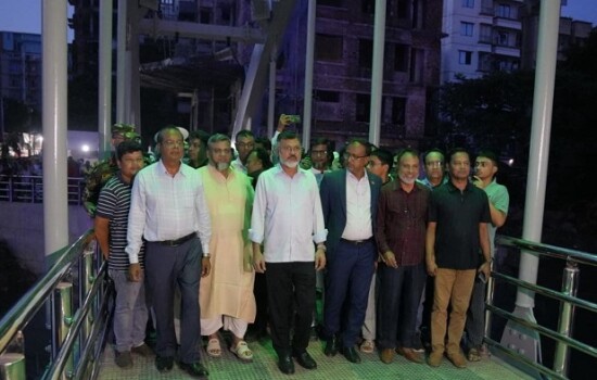 নড়ই নদীর ওপর বনশ্রী-আফতাবনগর ফুটওভার ব্রিজ উদ্বোধন 16855_IMG_0114.jpeg